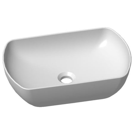 Oval Vessel Bathroom Sink, 20 W X 12 D